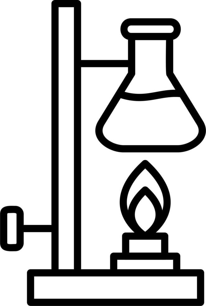 ícone de vetor de experimento