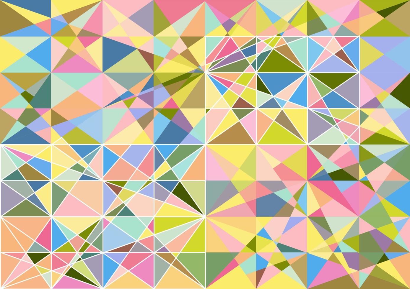 abstrato mosaico, geométrico fundo. vetor ilustração