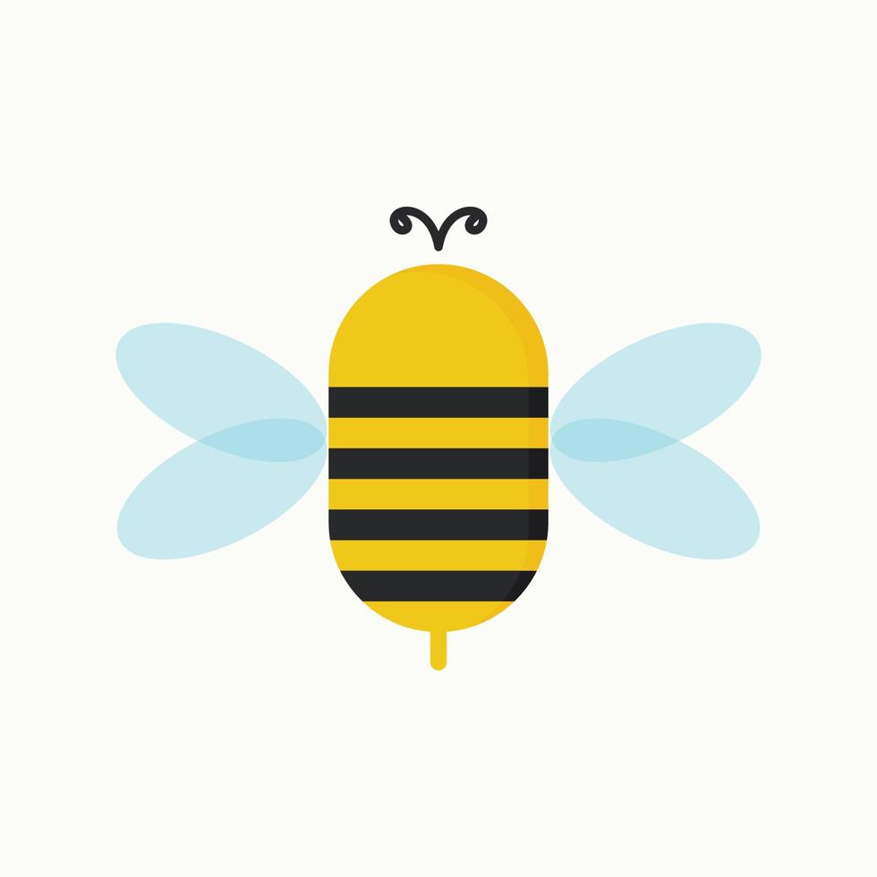 moderno abelha logotipo vetor