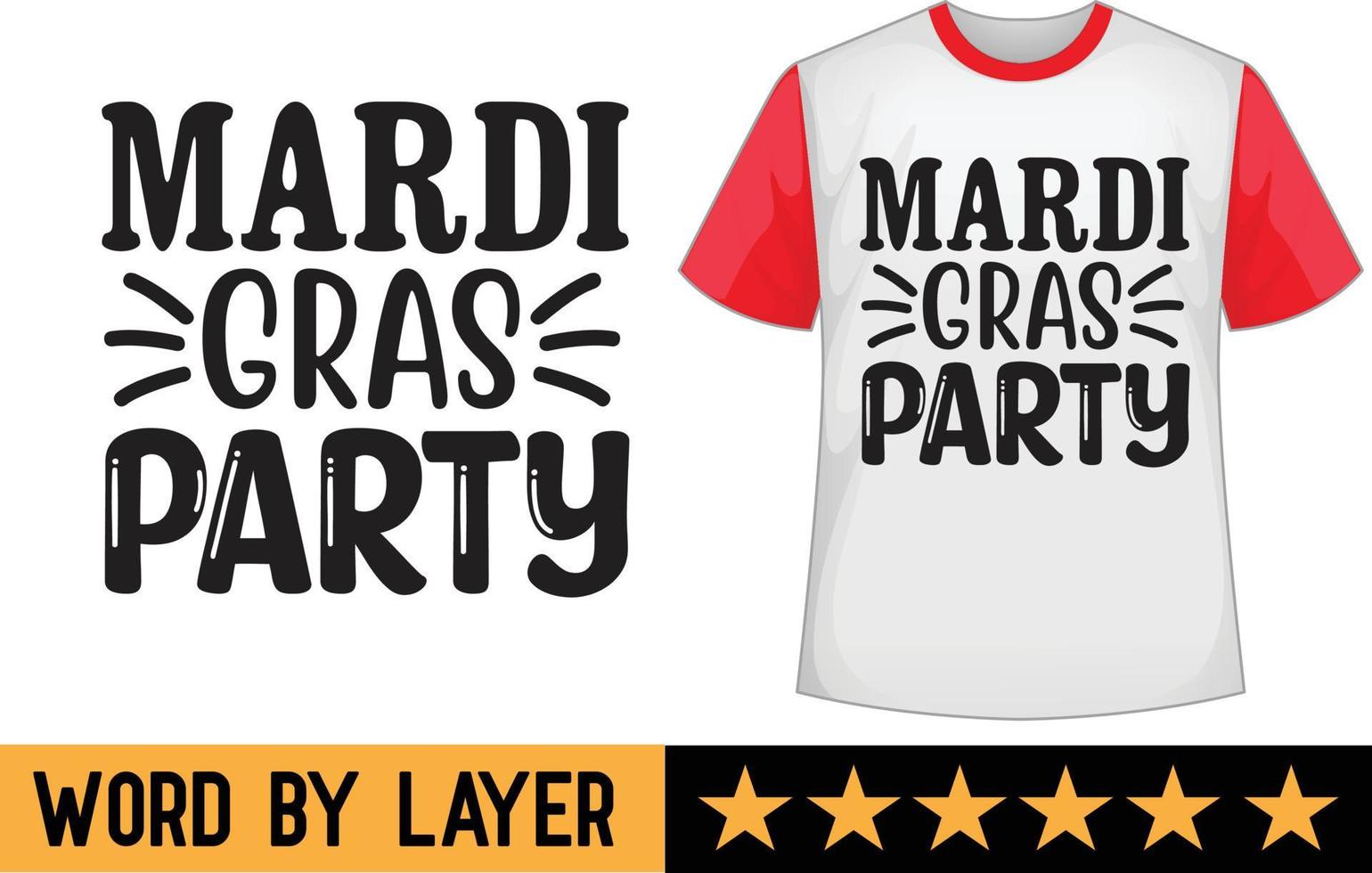 mardi gras SVG t camisa Projeto vetor