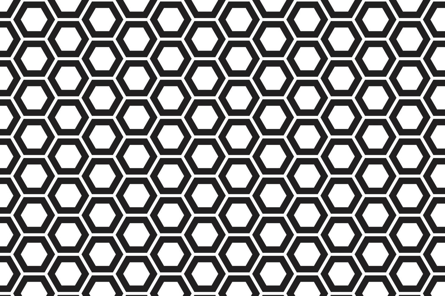 abstrato simples geométrico hexagonal padronizar vetor Projeto.