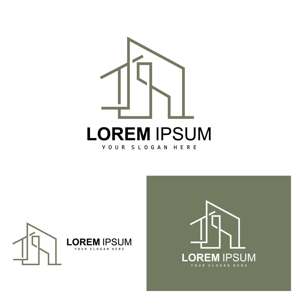 logotipo da casa, design de móveis de construção, vetor de construção, ícone de marca de propriedade, imóveis, habitação