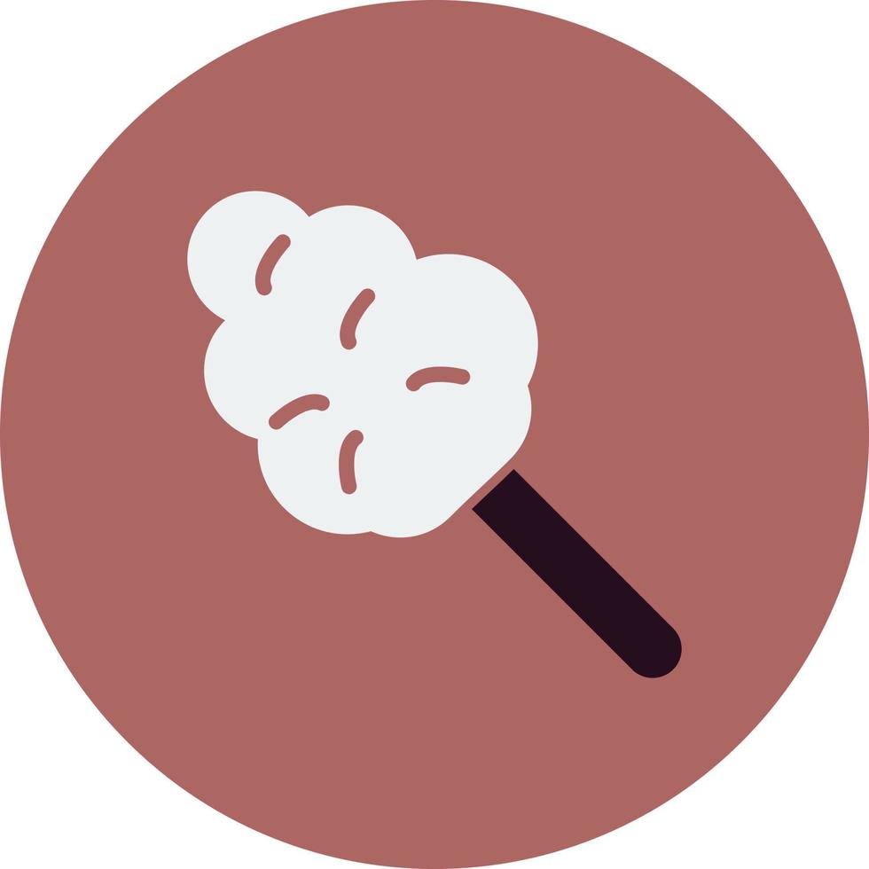 ícone de vetor de algodão doce