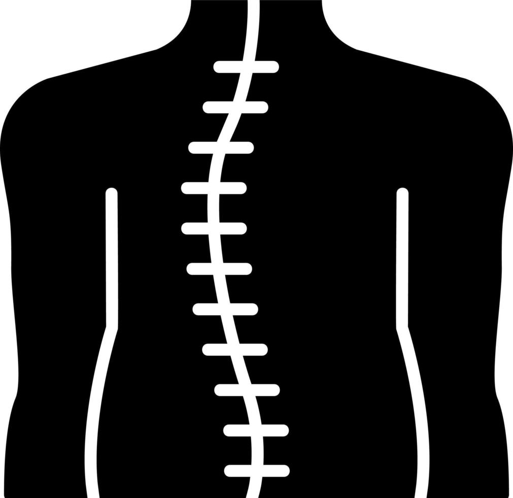 osteoterapia vetor ícone