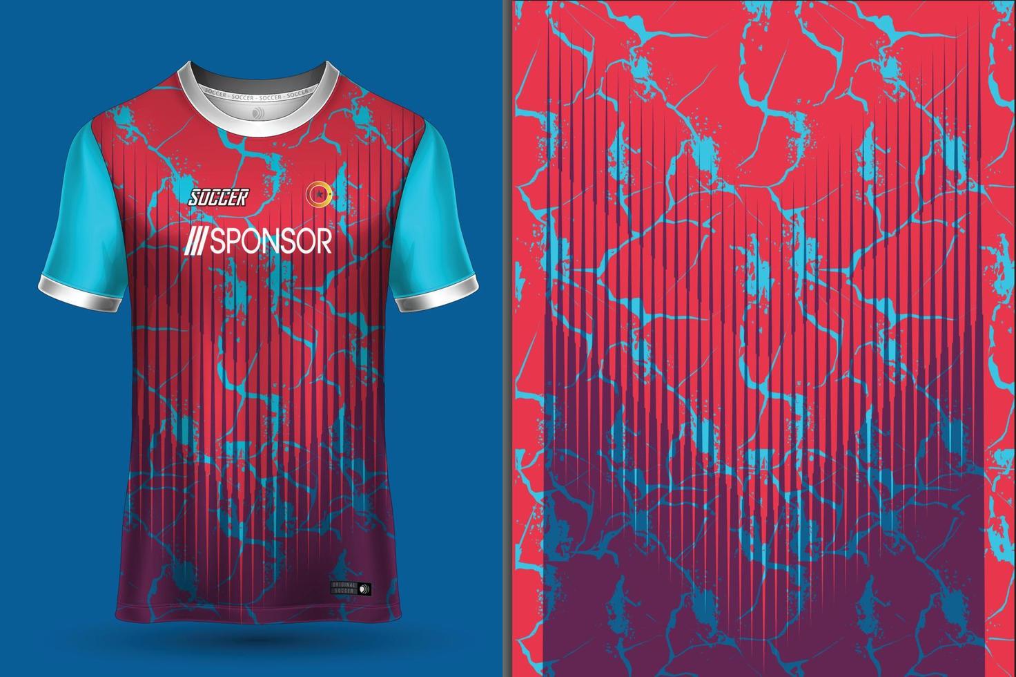 futebol jérsei modelo esporte t camisa Projeto vetor