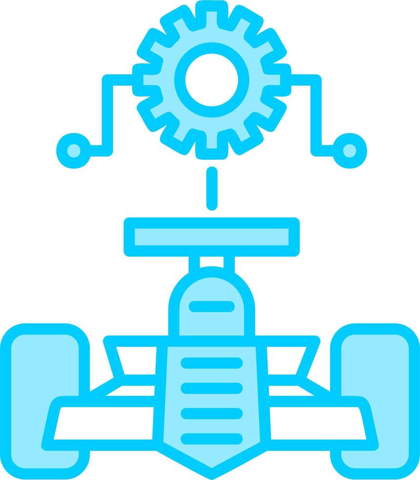 ícone de vetor de configuração de carro