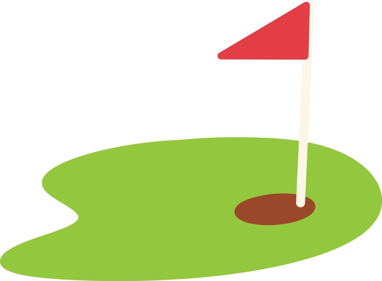 golfe orifício ilustração vetor