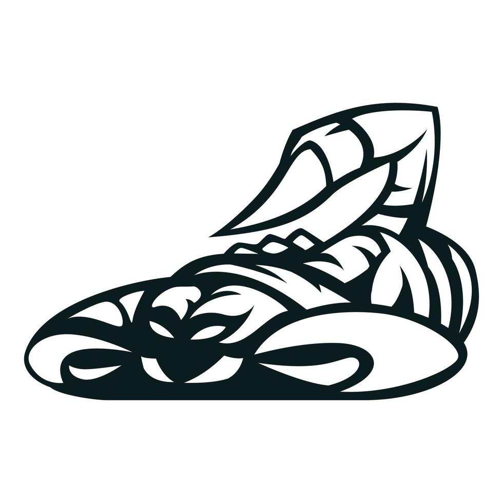 escorpião vetor mascote Preto e branco logotipo Projeto ilustração modelo
