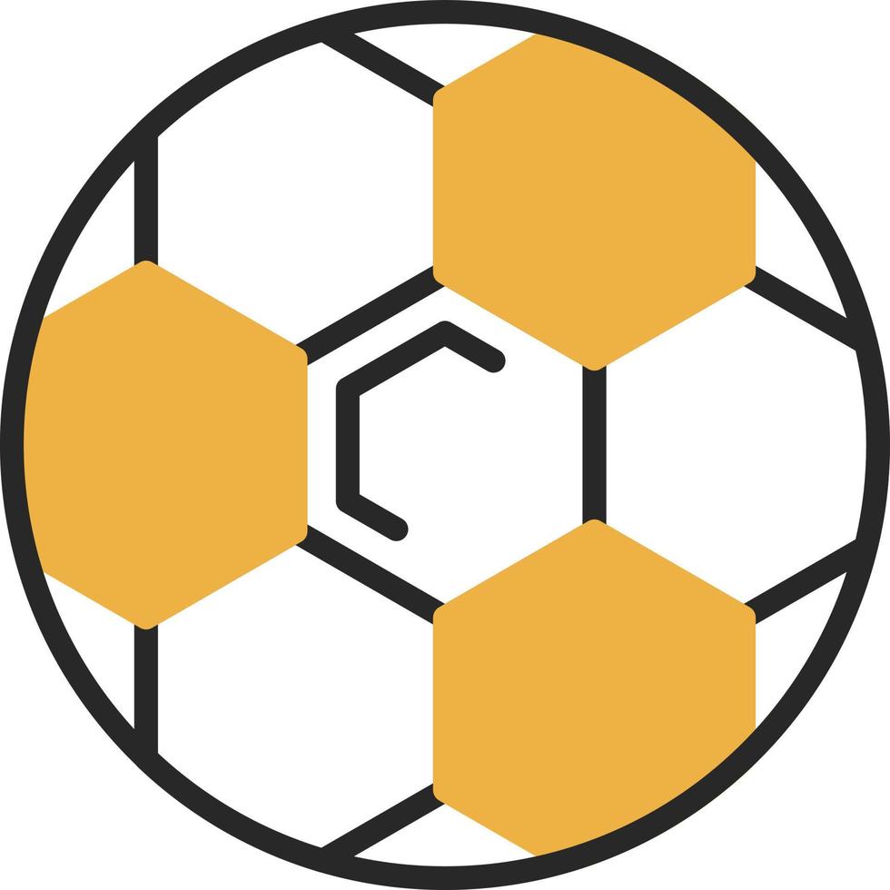 design de ícone de vetor de futebol