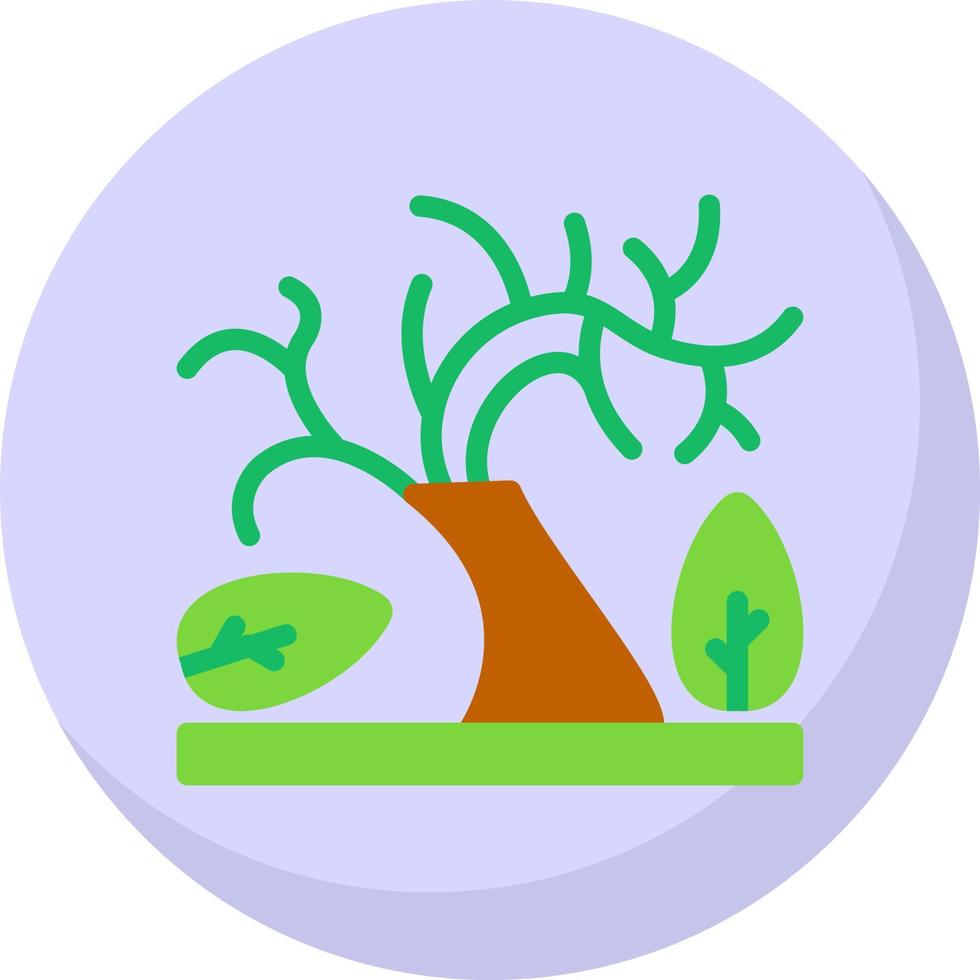 design de ícone de vetor de árvore