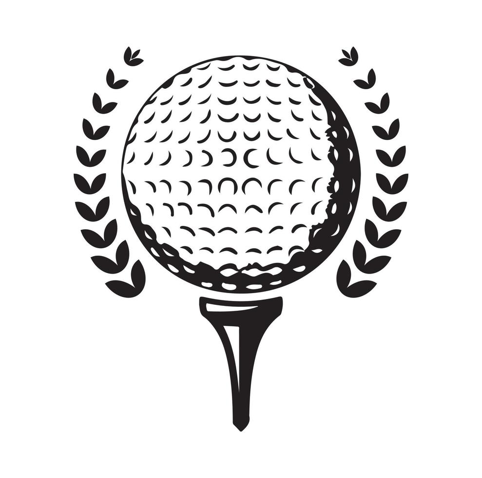 golfe vetor, vetor vintage golfe elementos coleção