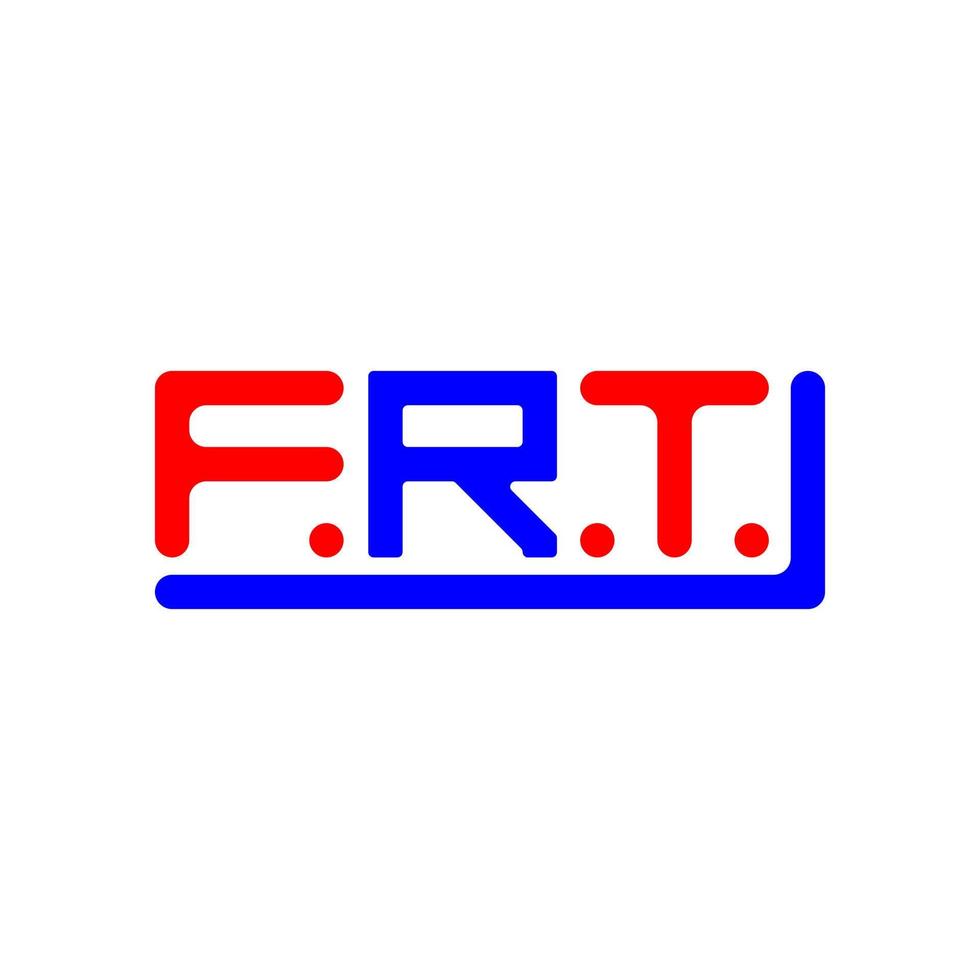 frt carta logotipo criativo Projeto com vetor gráfico, frt simples e moderno logotipo.