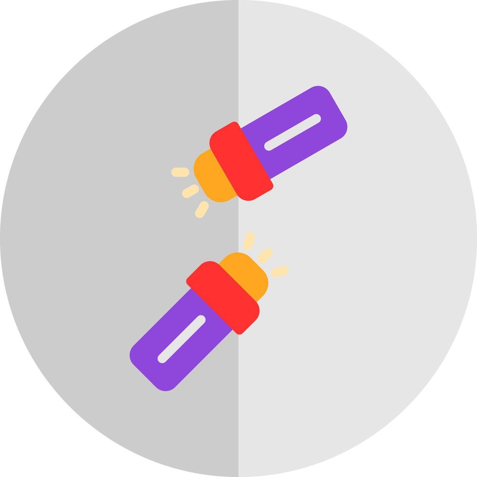 design de ícones vetoriais de fontes de luz vetor