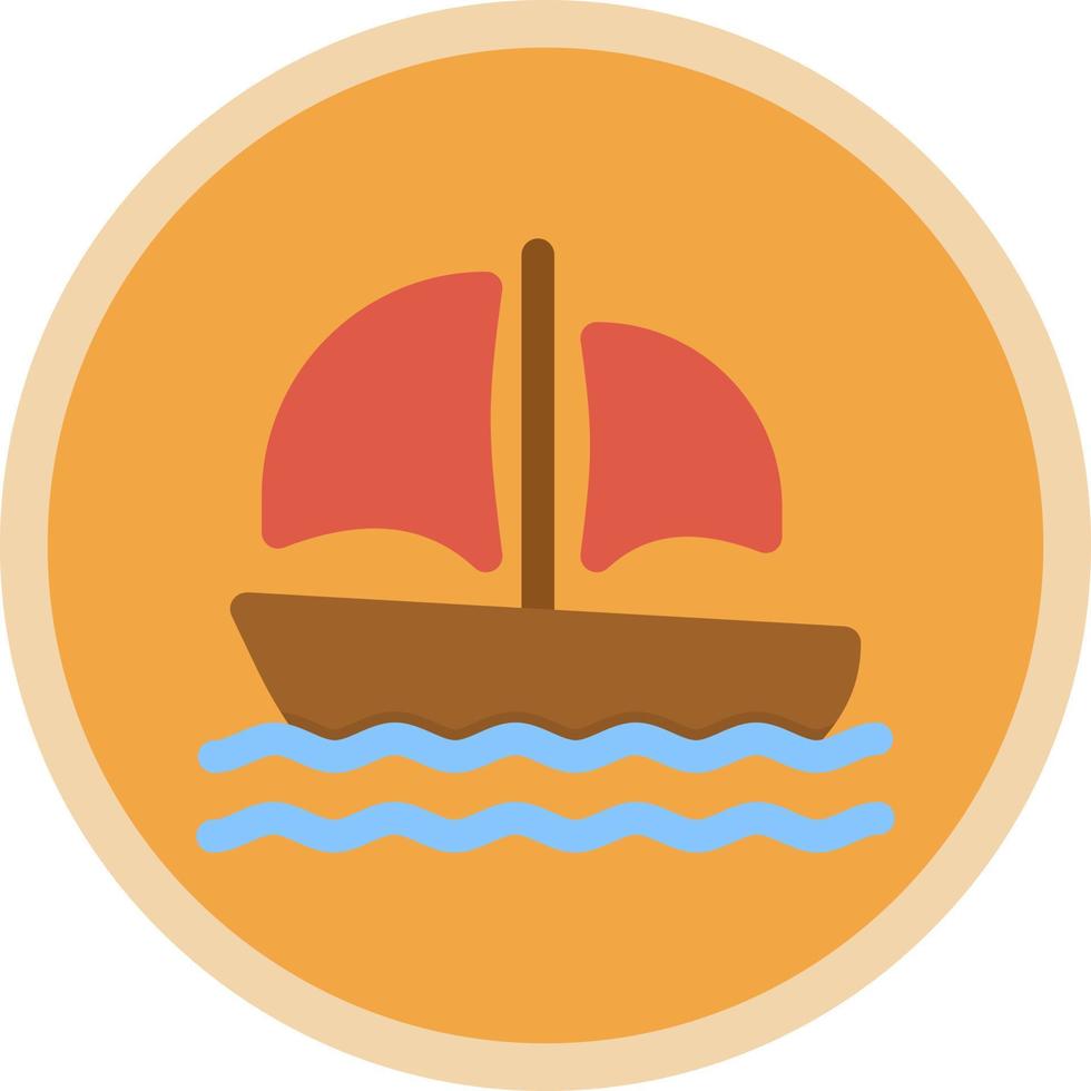 design de ícone de vetor de barco