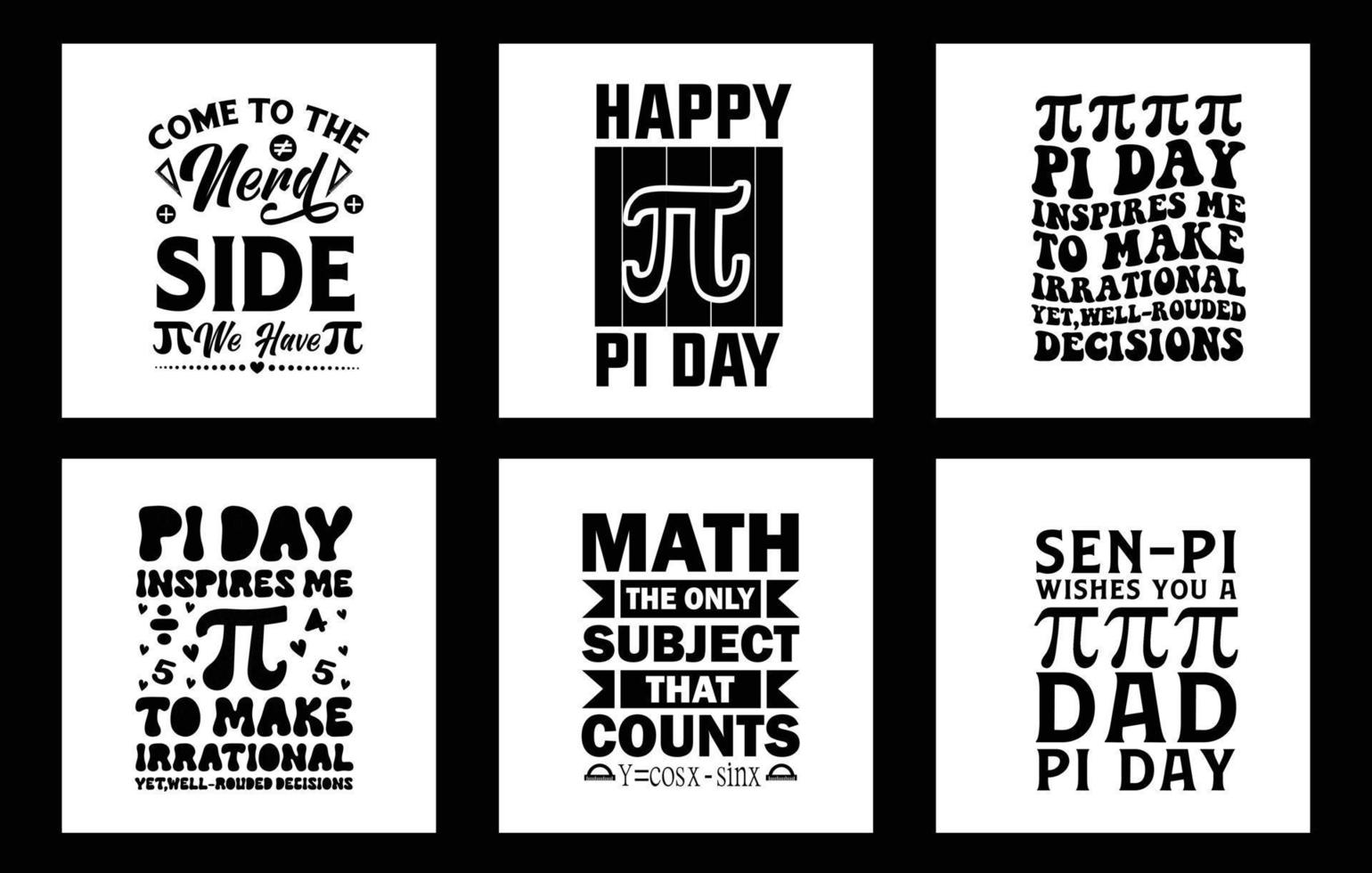 vetor matemática é uma peça do pi camiseta Projeto