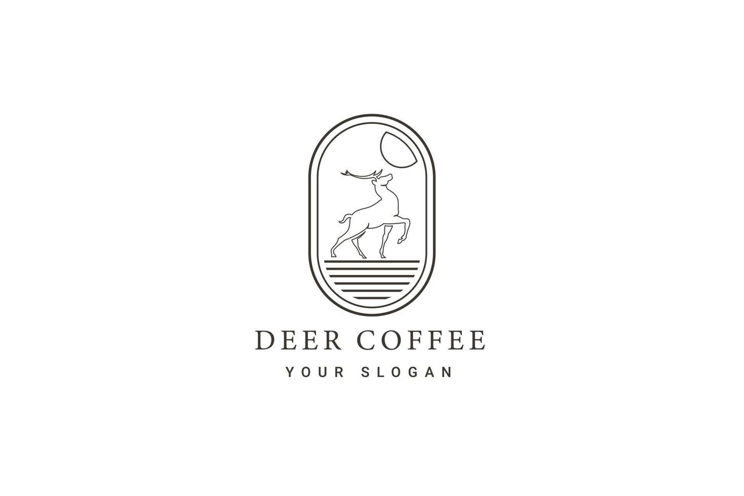 café fazer compras logotipo ícone vetor ilustração