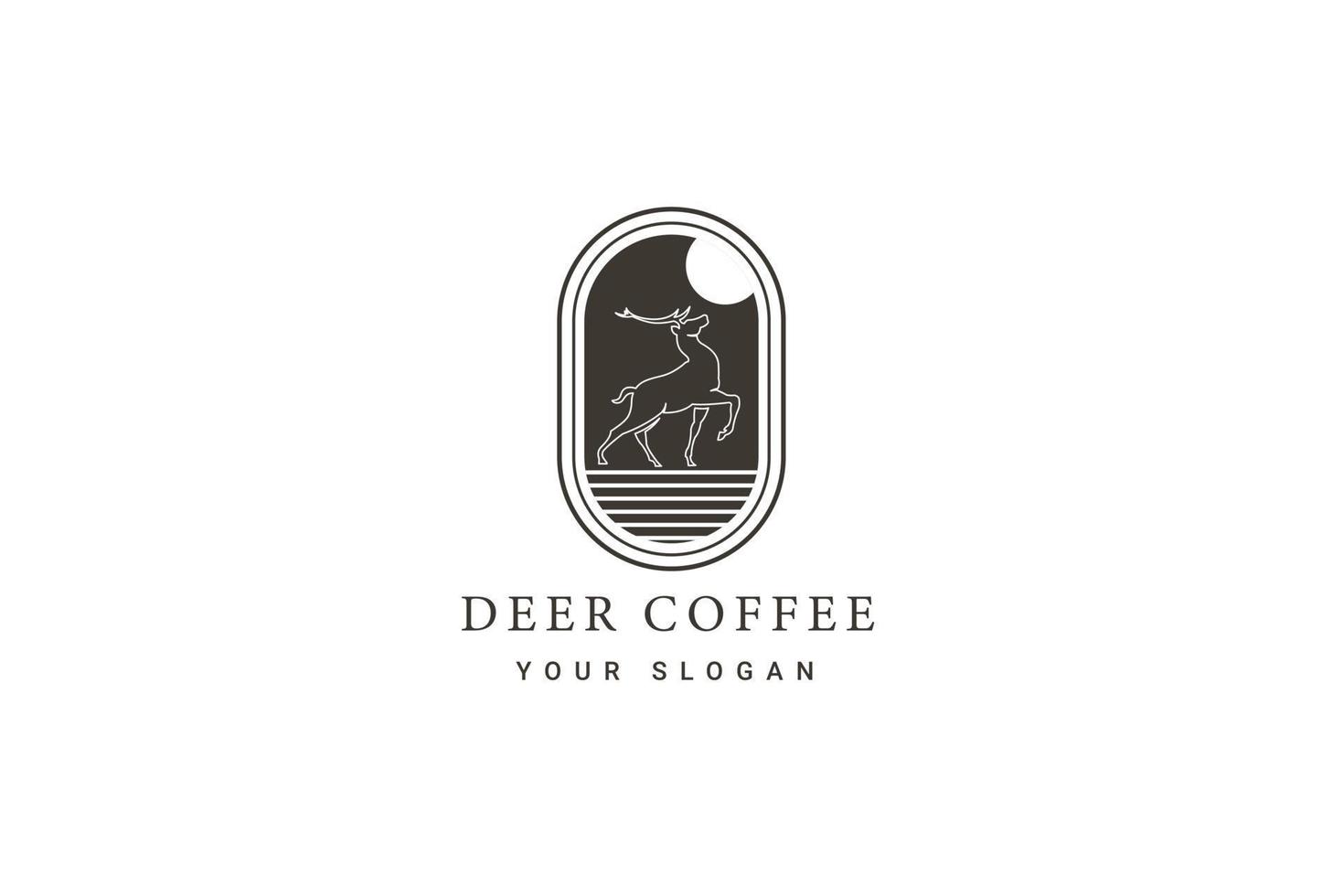 café fazer compras logotipo ícone vetor ilustração