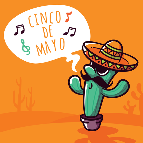 Ilustração de Cinco De Mayo vetor