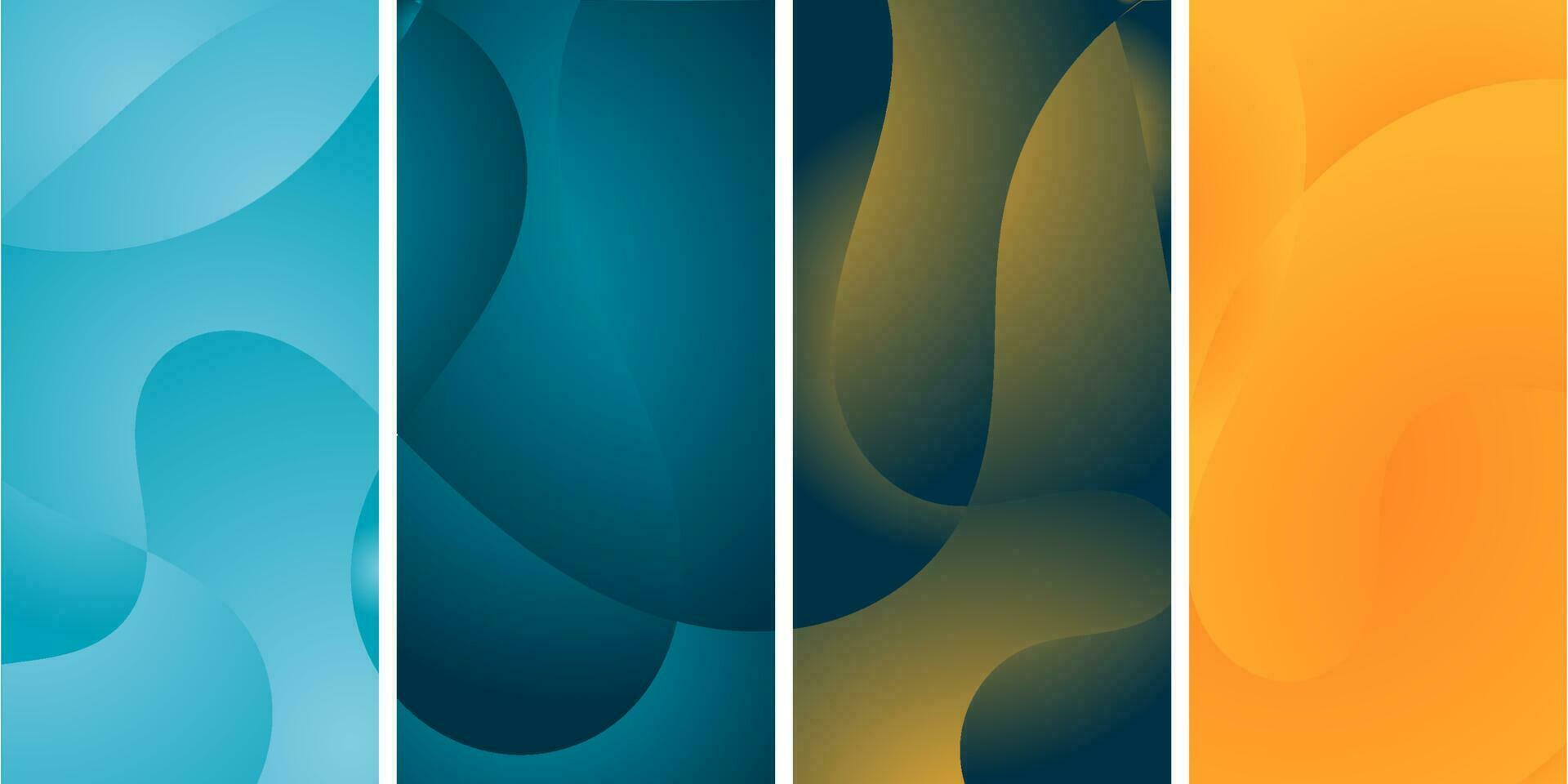 abstrato fluido fundo gradiente colorida vetor