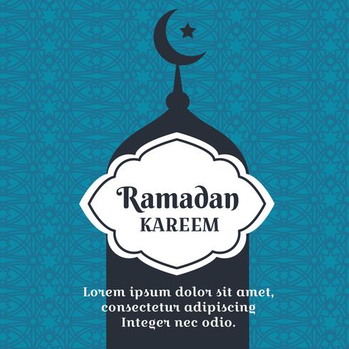 Vetor De Fundo Ramadan Kareem