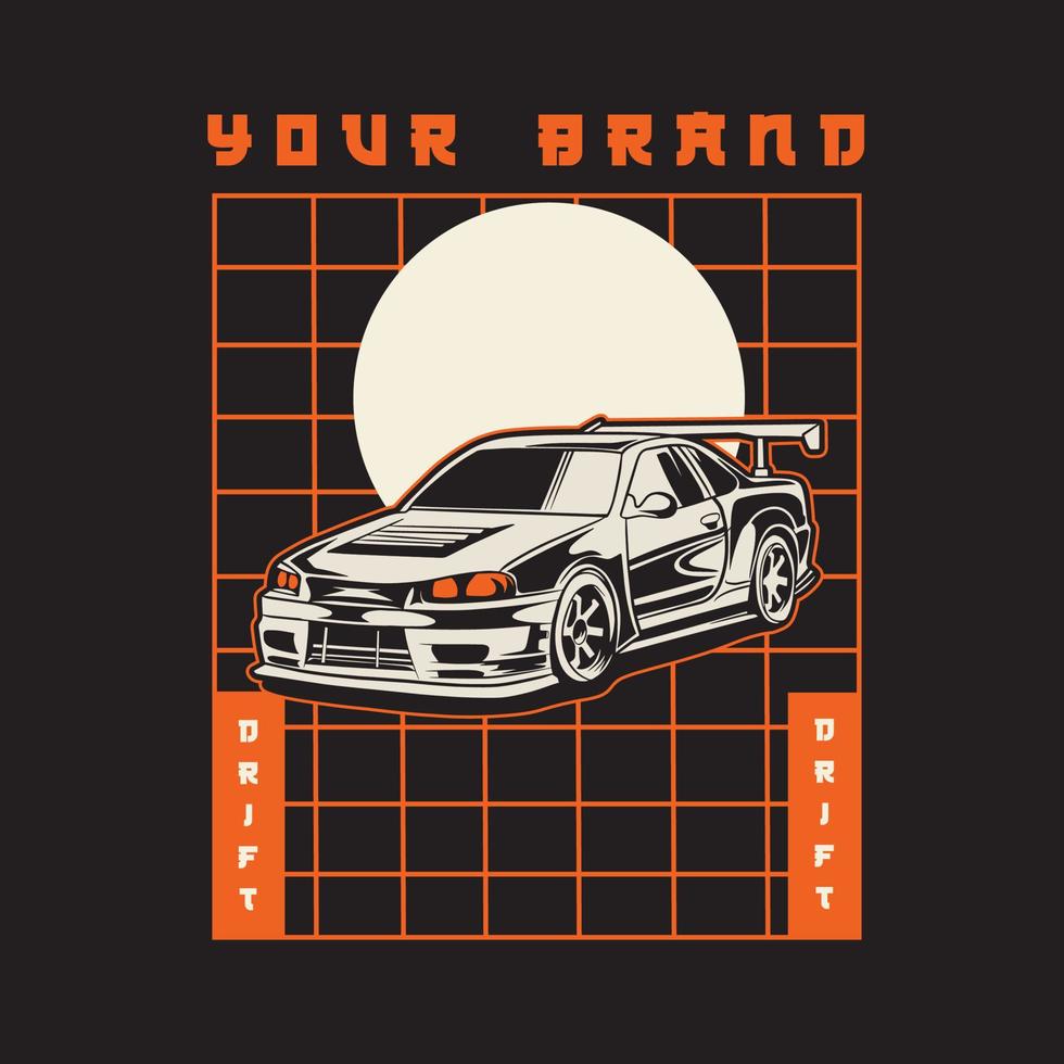 carro vetor ilustração para conceptual Projeto. adequado para cartazes, adesivos, camiseta impressões, e bandeiras.