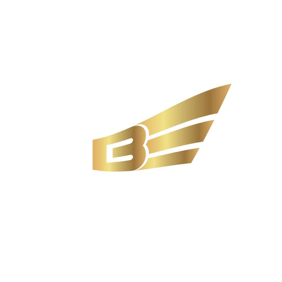 b dourado ss1 logotipo logotipo marca, símbolo, projeto, gráfico, minimalista.logo vetor