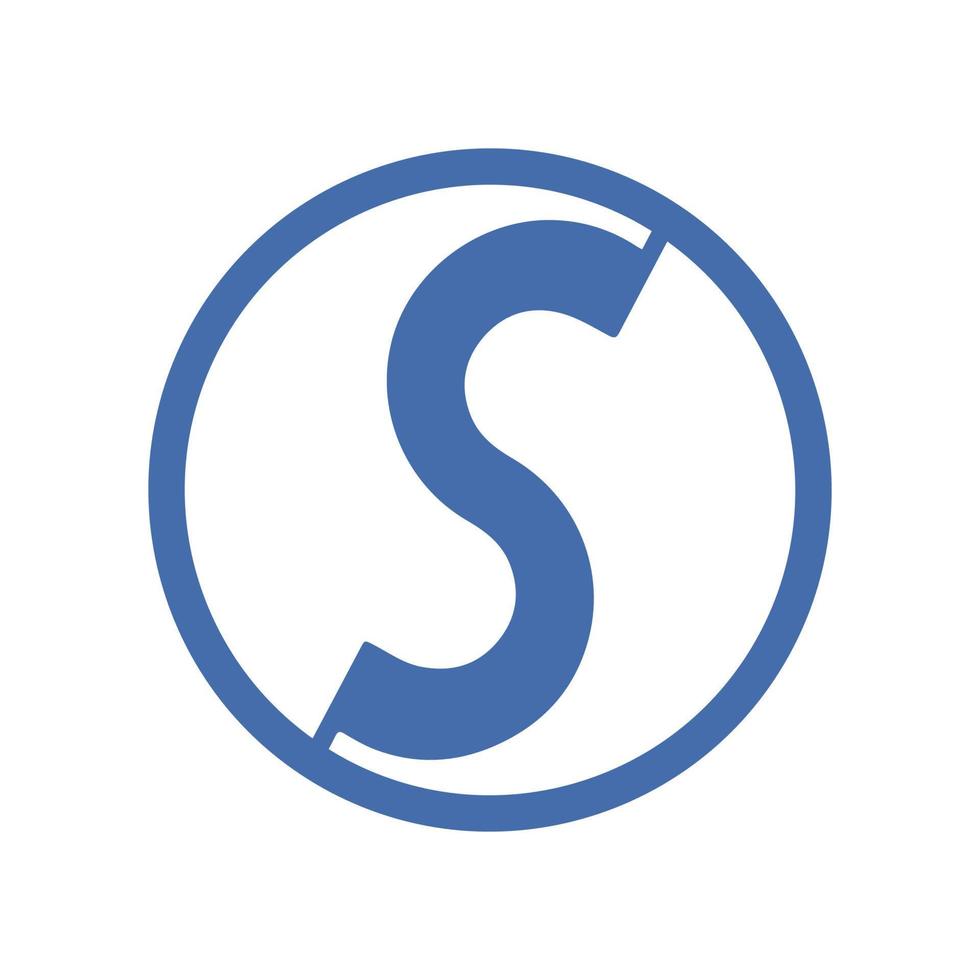 carta s logotipo ícone Projeto modelo elementos moderno corporativo, abstrato carta logotipo vetor