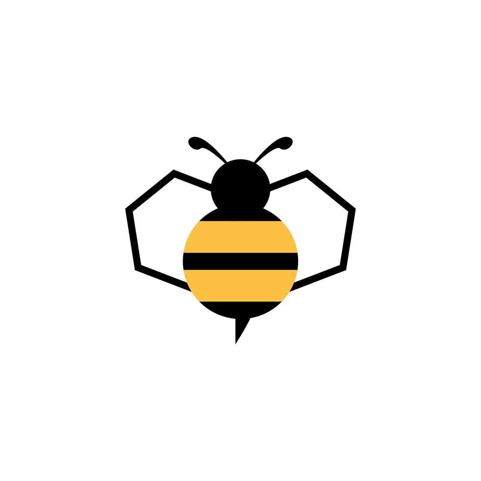 abelha logotipo dw1 marca, símbolo, projeto, gráfico, minimalista.logo vetor