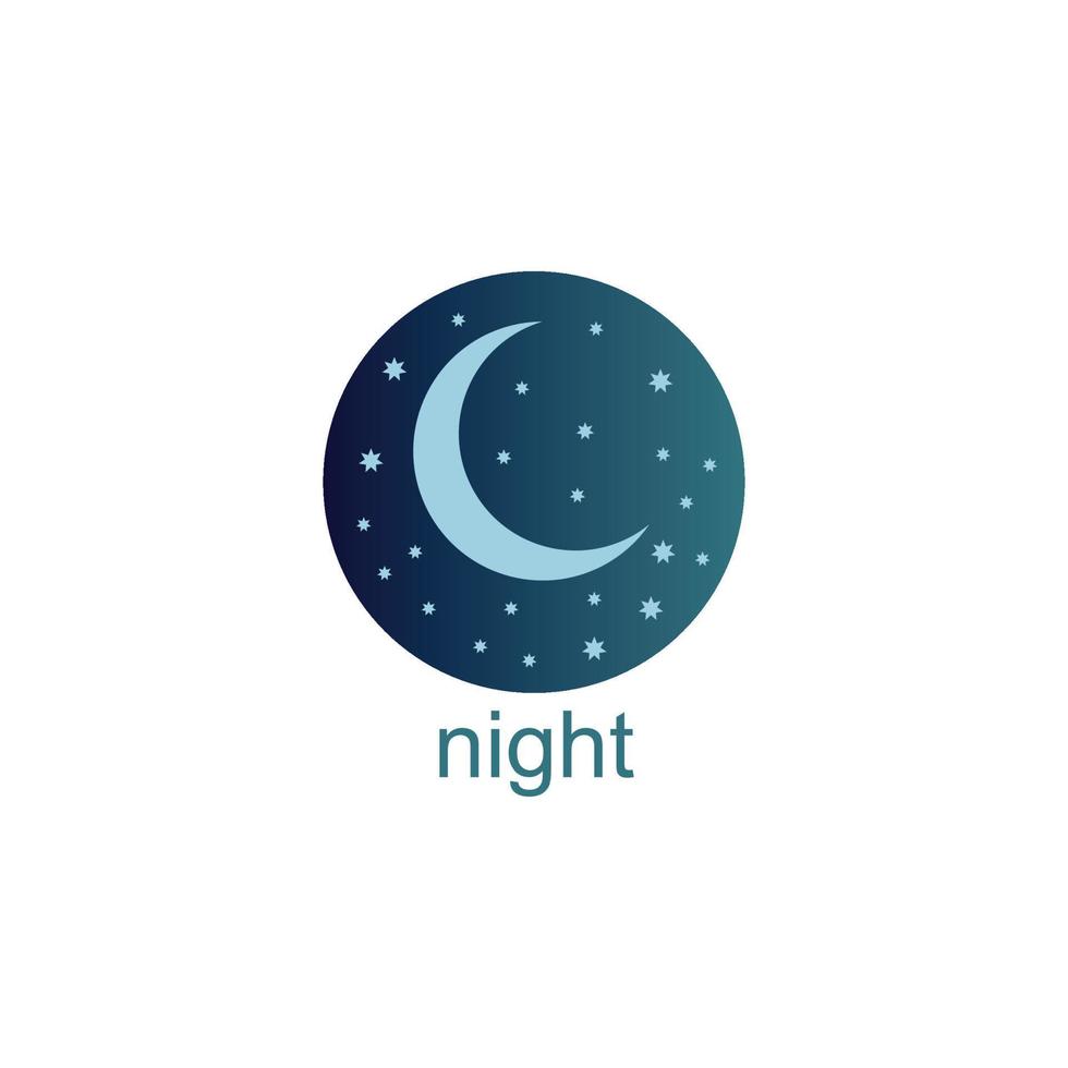 noite a1 logotipo conceito, marca, criativo simples ícone vetor