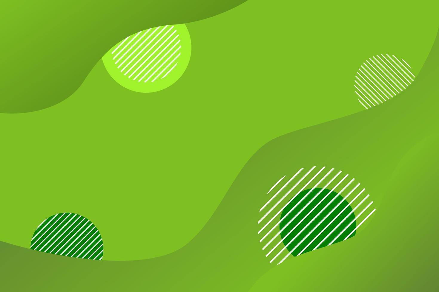 verde abstrato fundo, círculo listra elemento objeto em curva camada vetor