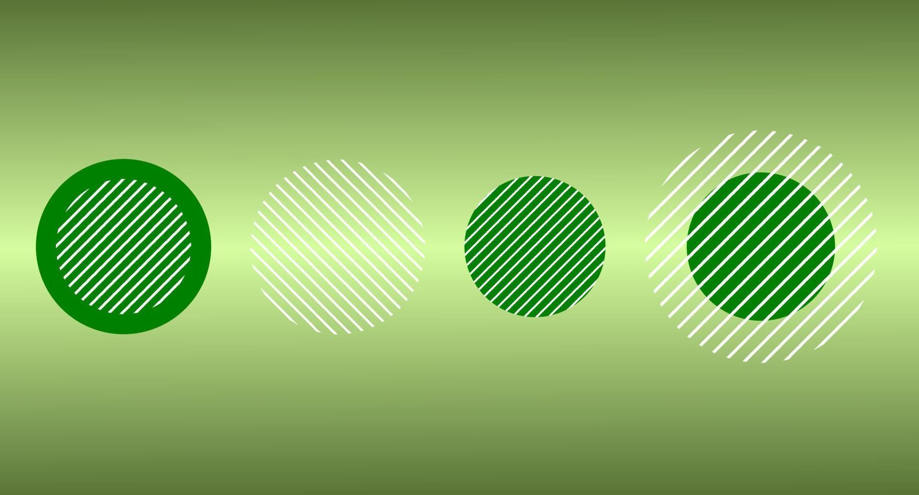 verde círculo gráfico elemento para local na rede Internet e gráfico projeto, vetor ilustração abstrato objeto geometria