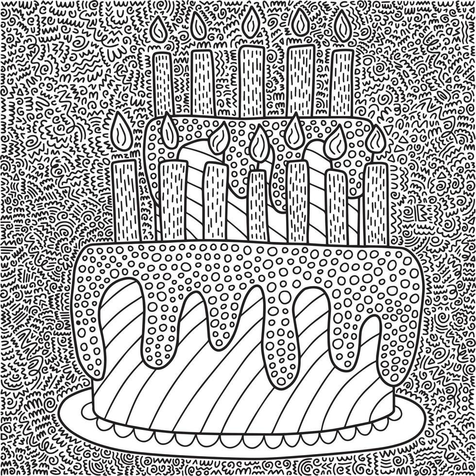 Desenhos para colorir de Bolos de copo para baixar - Bolos de copo -  Coloring Pages for Adults