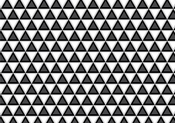 Teste padrão geométrico preto e branco vetor