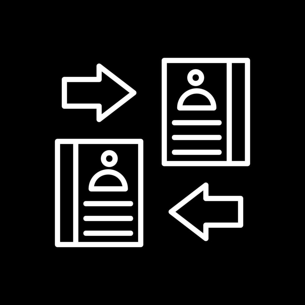 design de ícone de vetor de substituição de diretório