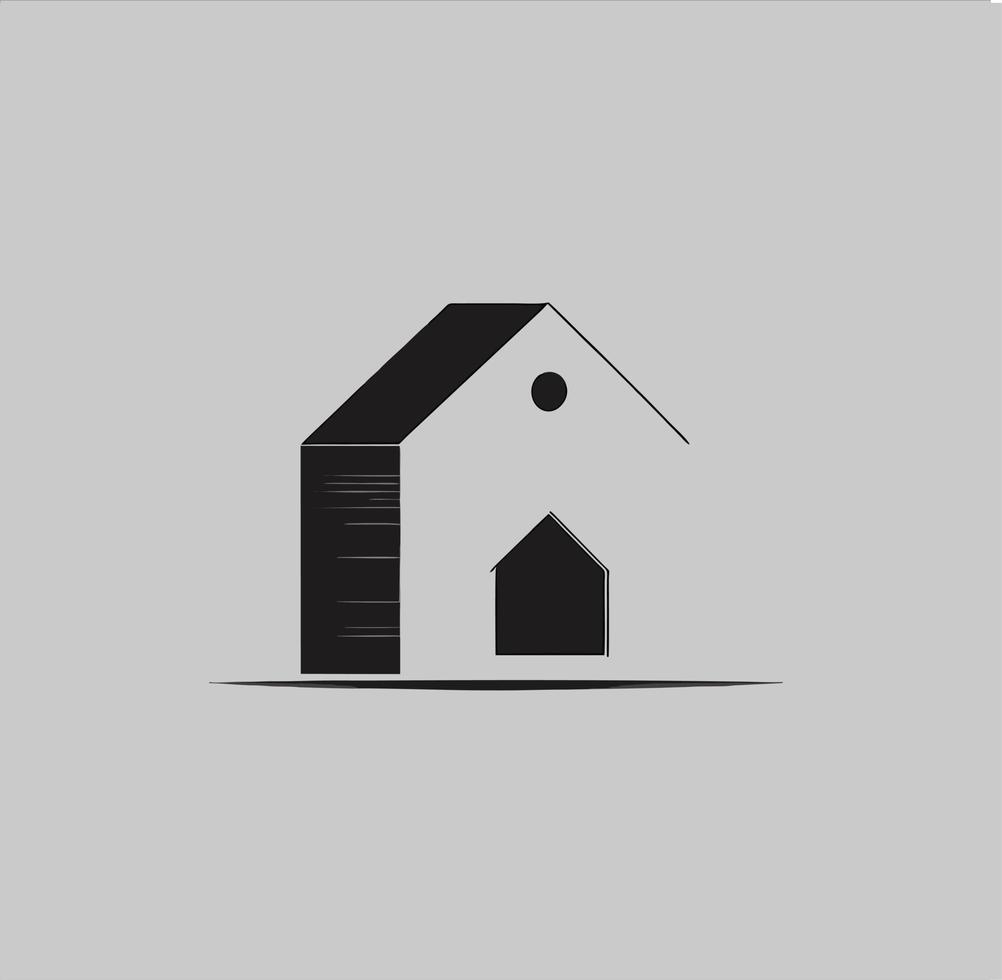 arquiteto logotipo Projeto modelo, simples logotipo com abstrato e minimalista forma estilo vetor