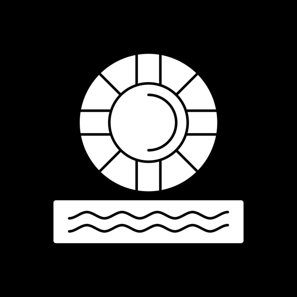 design de ícone de vetor de bóia salva-vidas