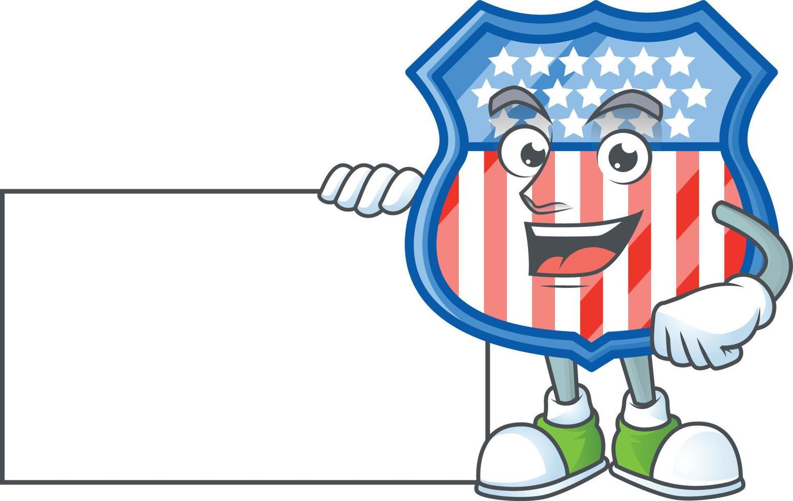escudo Distintivos EUA ícone Projeto vetor