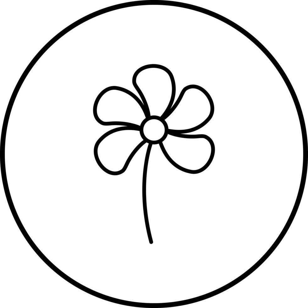 ícone de vetor de flores pequenas