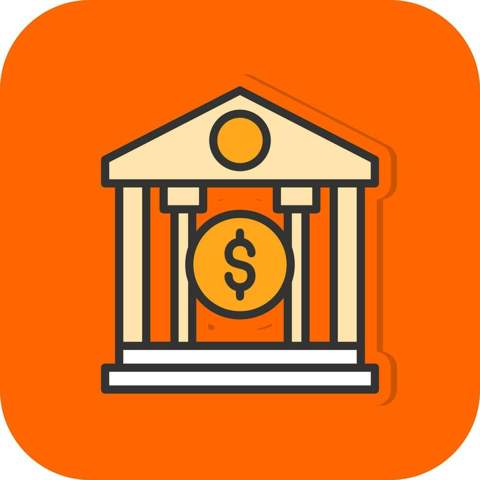 design de ícone de vetor de conta bancária