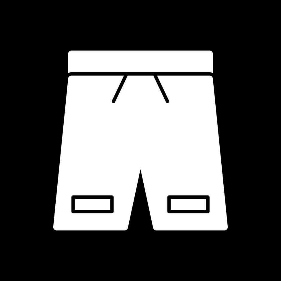 design de ícone de vetor de shorts