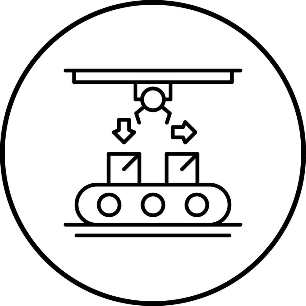 coneyor vector icon