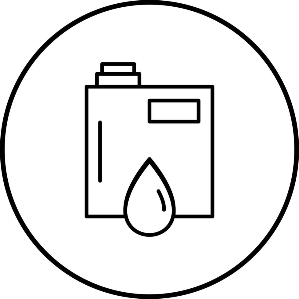 ícone de vetor de petróleo
