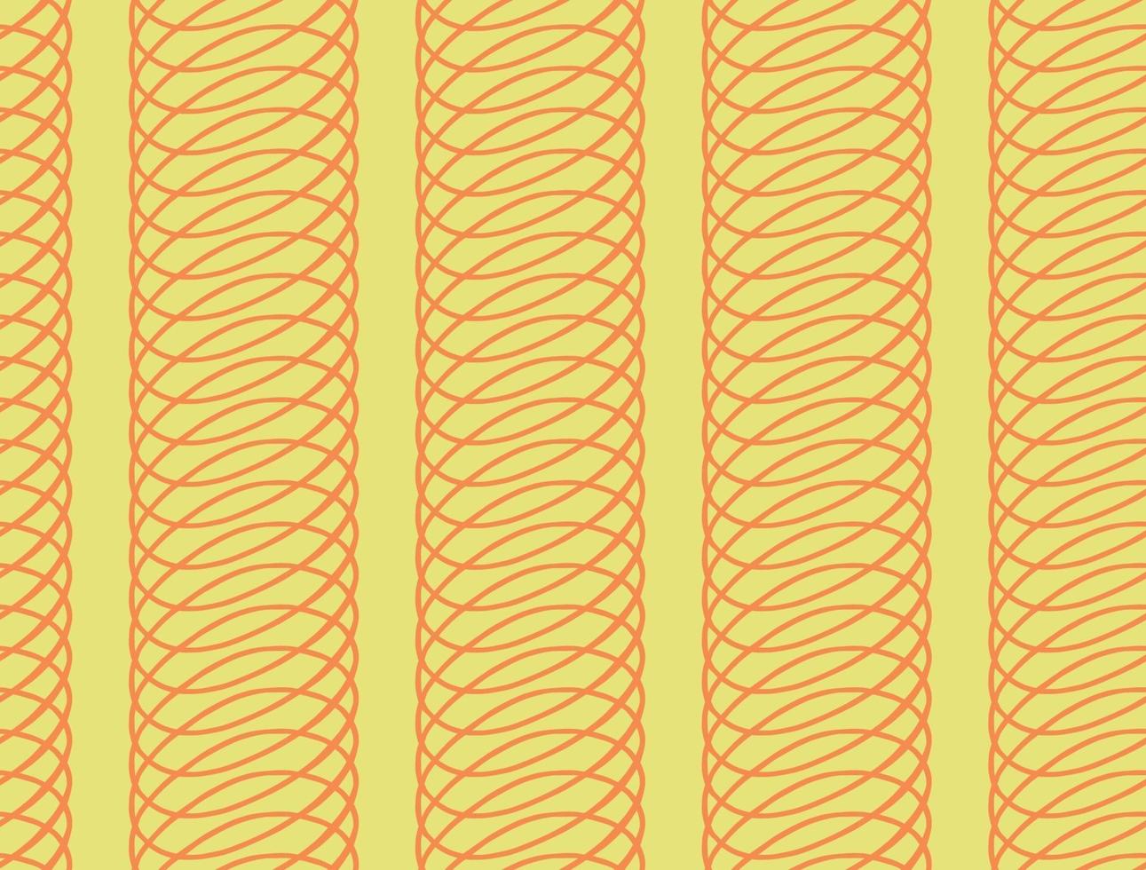 fundo da textura do vetor, padrão sem emenda. mão desenhada, cores amarelas e laranja. vetor