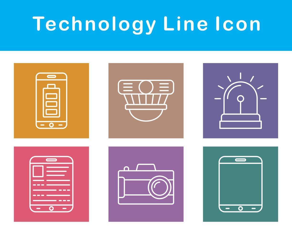 tecnologia vetor ícone conjunto