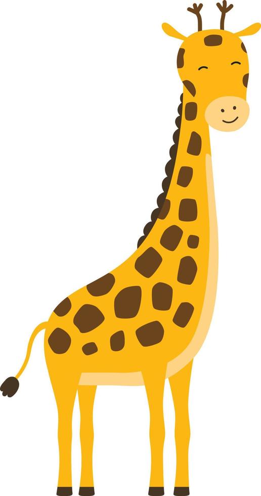 girafa animal ilustração vetor