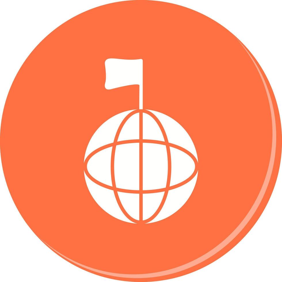 ícone de vetor de sinais globais exclusivos