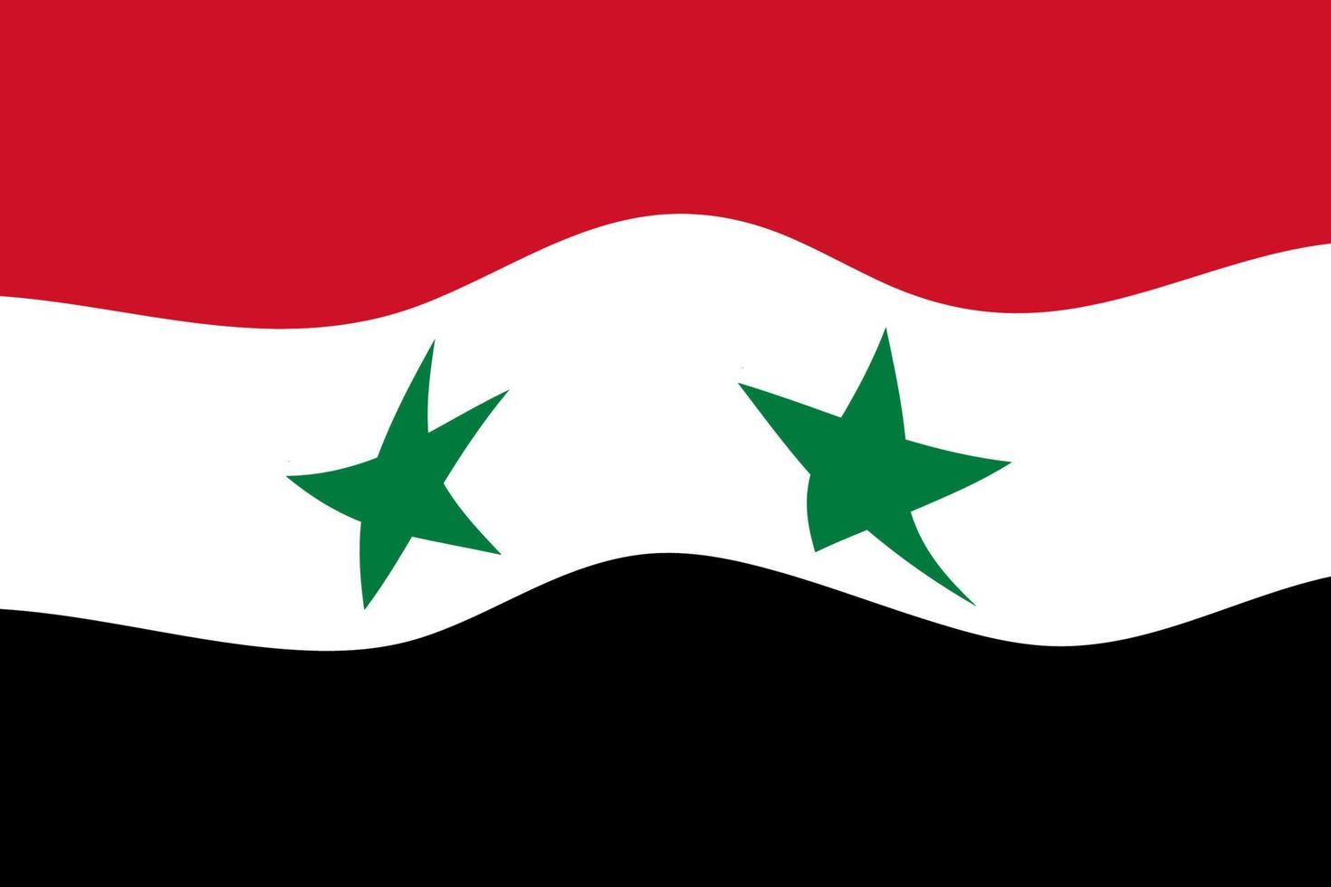 Síria bandeira ilustração dentro vetor Projeto