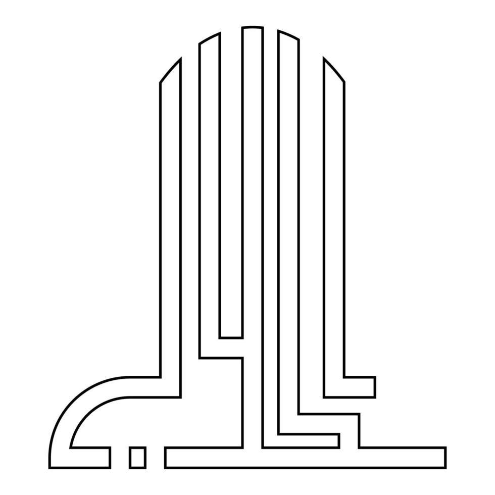 torre ícone ilustração vetor