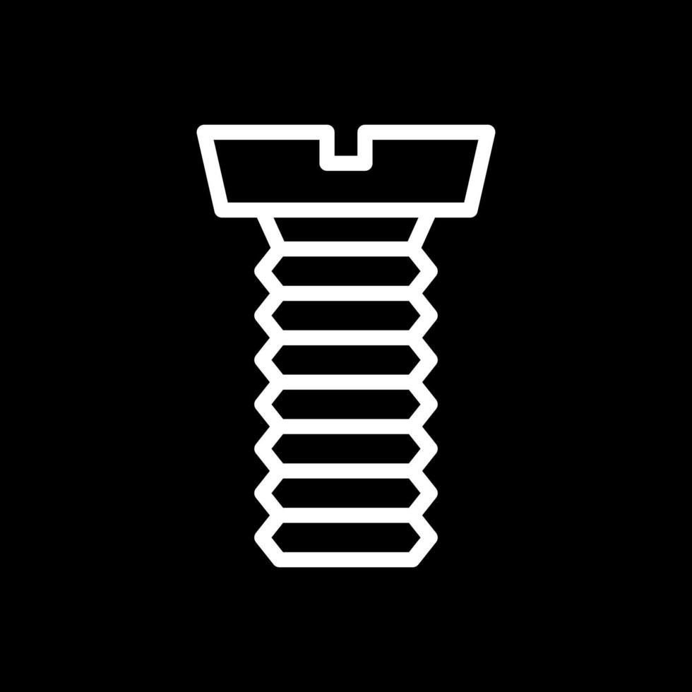 design de ícone de vetor de parafuso