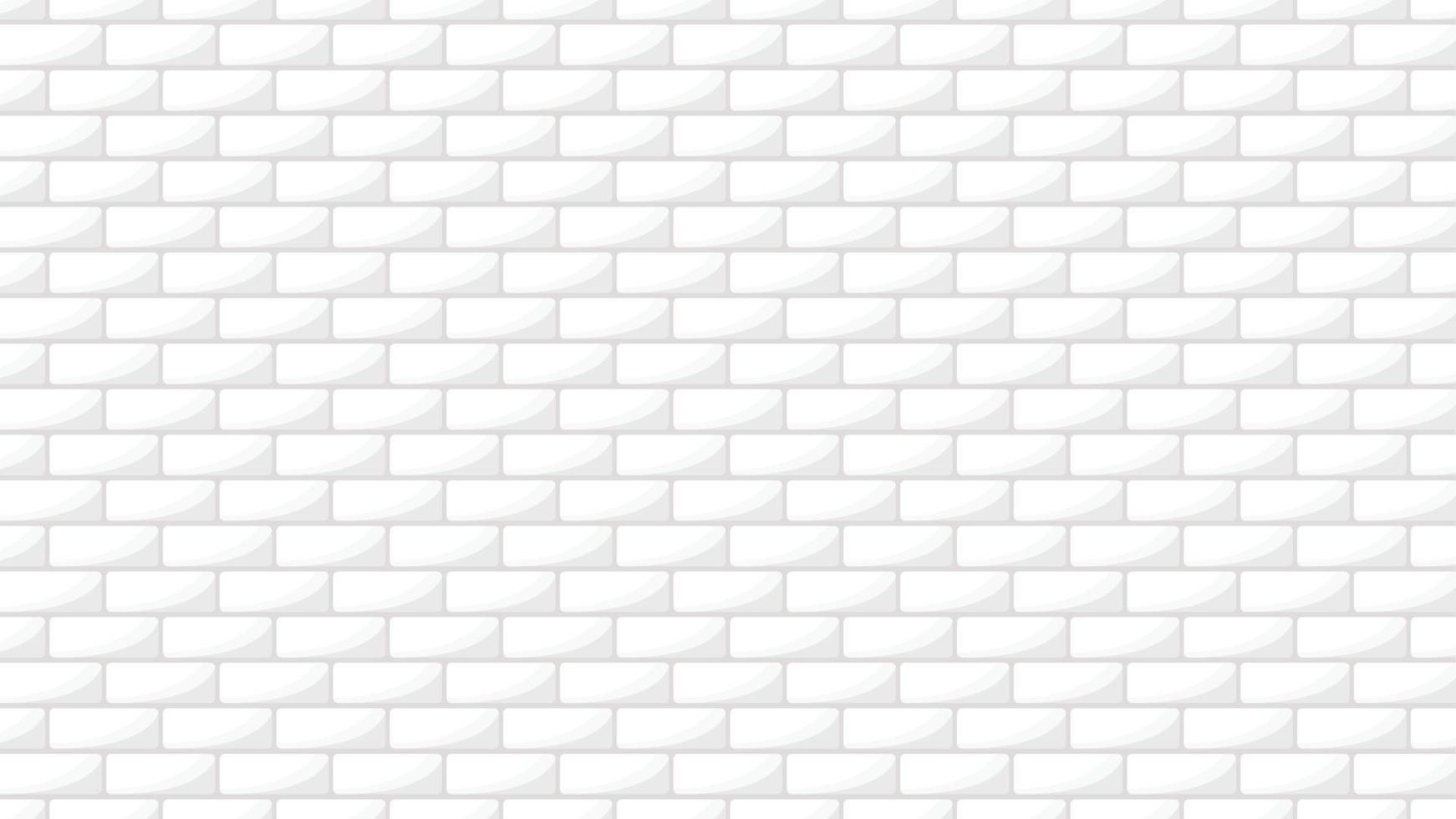 papel de parede padrão de tijolo. fundo da parede de tijolos. papel de parede de tijolo branco. vetor